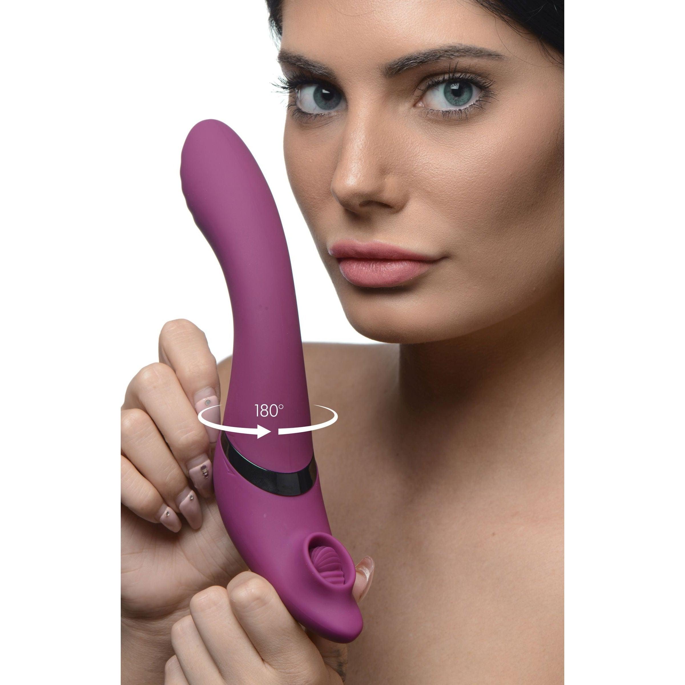 Vibrating Cock Ring Rotation,Tongue Oral Licking Sex Toys for Couples –  Kinky Cloth